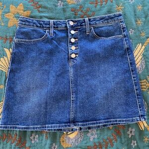 Blue jean skirt by Just Black
